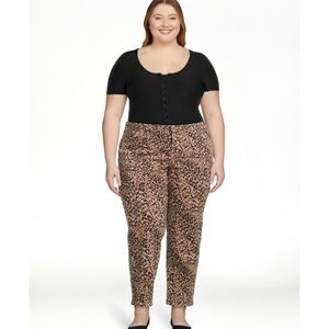 Leopard Print Women's Pants
